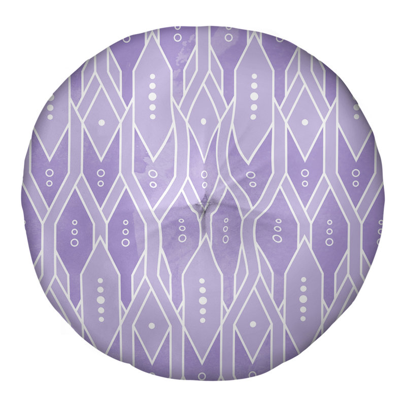 Coussin de sol, 30 po x 30 po, Mauve