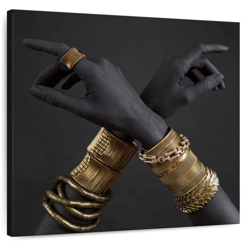 Shuttleworth Chic Hands, 39" H x 39" W