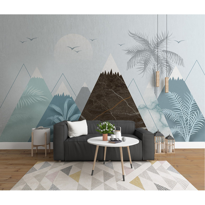 Papier peint amovible Palm Tree, L 75 po x l 112 po