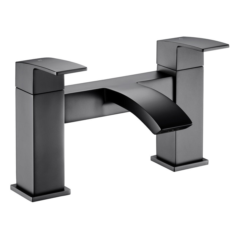 VeeBath Trace Bath Filler Mixer Tap, Matt Black