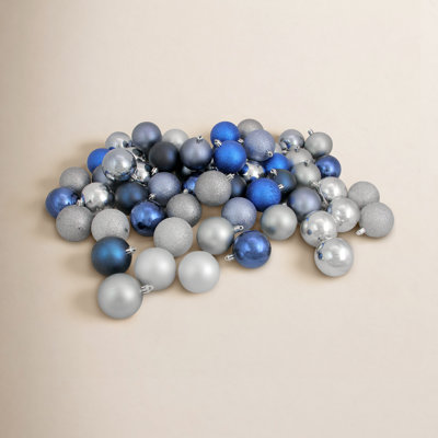 Shatterproof Christmas Ball Ornaments 2.5" (60mm)