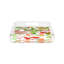 Plumeria Red Acrylic Rectangle Decorative Tray-2097013532