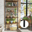 Aaria 180 cm H x 28 cm W Iron Floating Bookcase-730121731-730121728