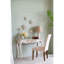 Décoration murale en céramique crème faite à la main D7.3X2.8 "