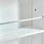 Armoire de rangement pour garde-manger, garde-manger autoportant avec portes et tablettes réglables, petit garde-manger pour cuisine, salle de bricolage