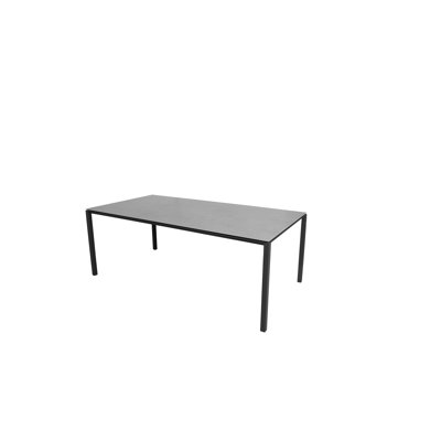 Pure Rectangular Outdoor Dining Table , in. W in. D