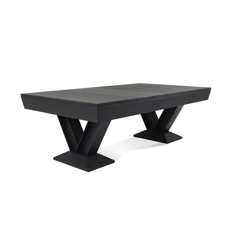 Savant 8' Slate Pool Table In Black Ash