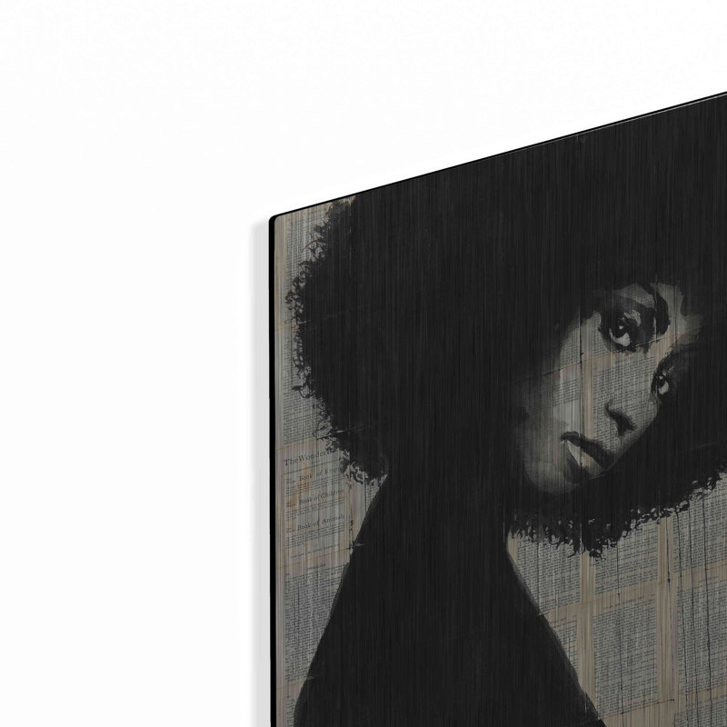 «Lark Manor» «Celistine» par Loui Jover, art mural en métal, H 16 po x l 12 po