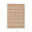 Tapis intérieur / extérieur lavable 9 pi x 12 pi cuivre et ivoire Southwestern