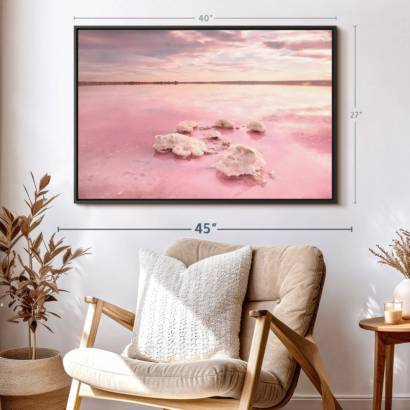Impression sur toile Torrevieja, H 27 po x l 40 po