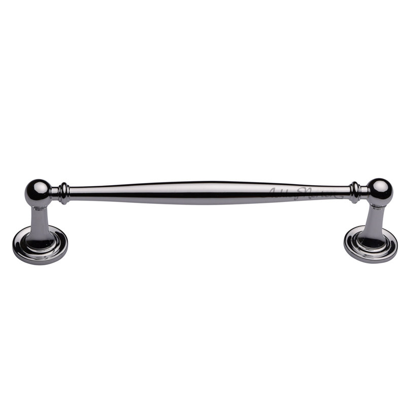 Rhode Cabinet 8" Center to Center Bar Pull, 8", Polished Chrome