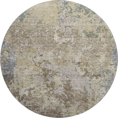 Premium Machine Washable Gurubaksh AMF1162 Modern Rug