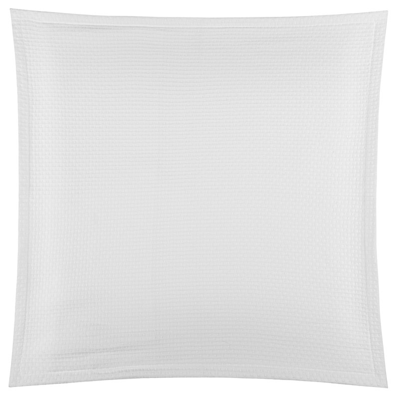 Pj Pique 100% Cotton Matelassé Shams, King