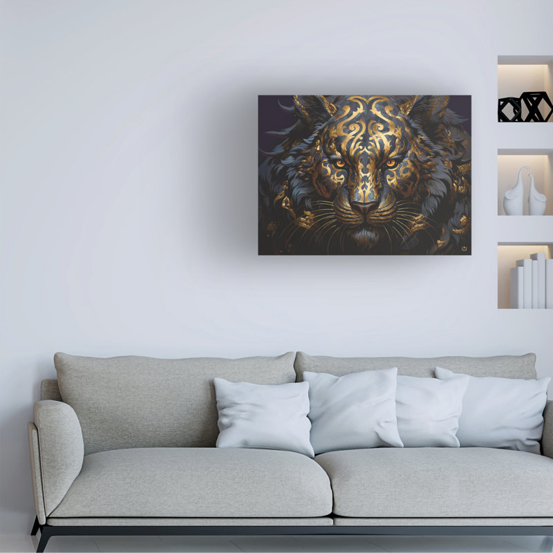 Art sur toile par Michael David, H 14 po x l 19 po