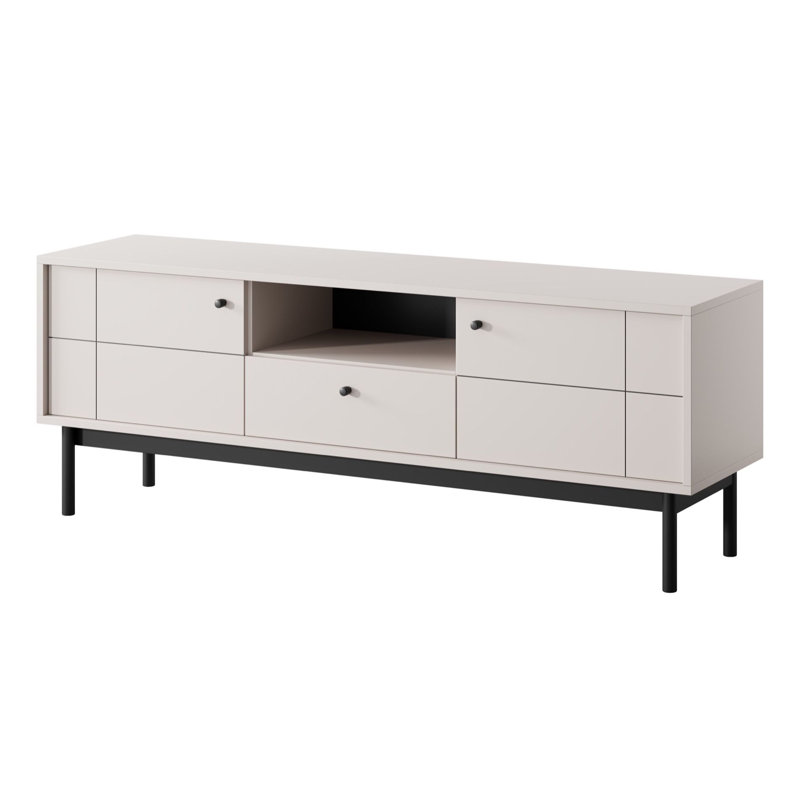 TV-LOWBOARD 153 cm, Taupe