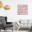 Too Glam Blush, Glam Sign - Art textuel pour chambre à coucher-71089993-71089988