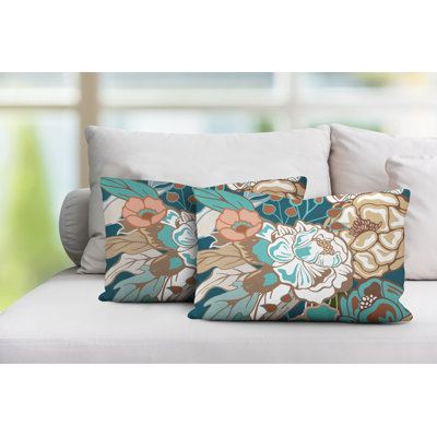 Coussin intérieur / extérieur Nouvel Floral