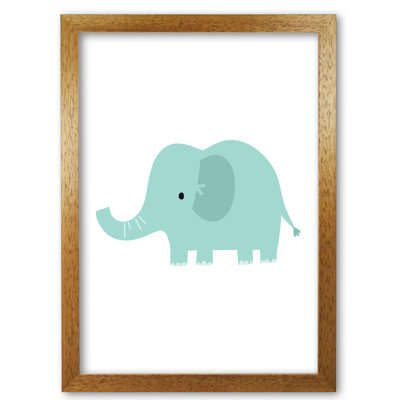 Children's Animals, Elephant - Print
