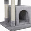 Maison pour chat à deux niveaux