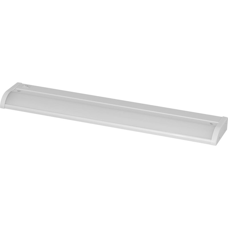 LED 18" Under Cabinet Bar Light, Satin White