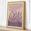 Purple Grain Field Botanical - Wrapped Canvas-1953651219-1953651224
