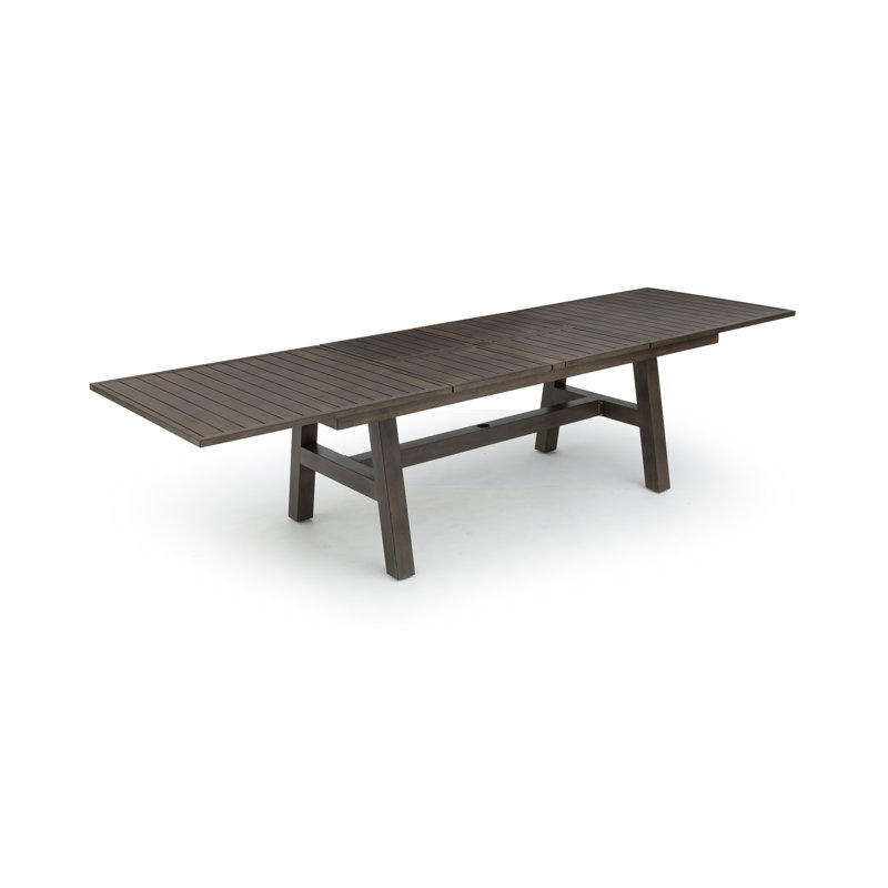 Keiser 84'' Rectangular 10 - Person Outdoor Dining Set with Cushions, Blue