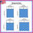 Blue Gray Checkerboard Quilted Bedspread All Sizes-130426771