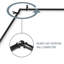 Tringle à rideaux simple réglable 0,75 po Caden-25515835-25515833