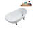 57.5'' x 29.5'' Soaking Acrylic Bathtub-83636140-83636134