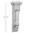 Endurathane Alexa Corbel, 6 1/8"W x 5"D x 19 7/8"H, Factory Primed