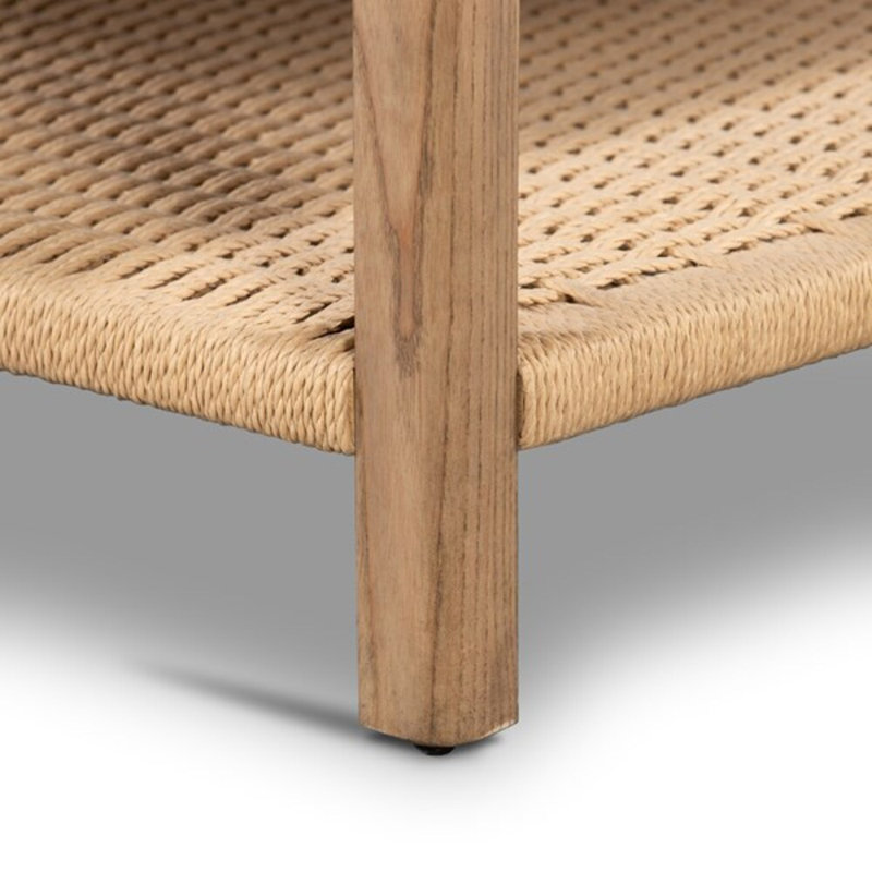 Zuma Solid Wood Coffee Table, Dune Ash Veneer