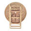 Anna Round Teak Folding Outdoor Dining Table , 100cm cm W 100cm cm D