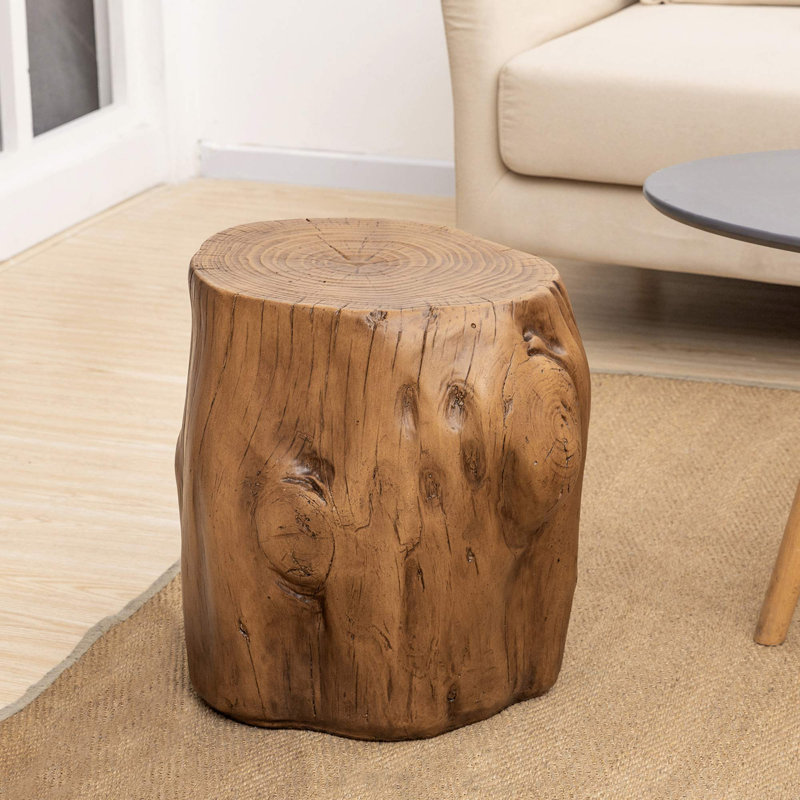 Table de bout cylindrique Adeife de 16,54 po de hauteur