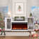 70" TV Stand for TVs up to 80" with Fireplace Included