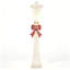Phare argenté de 5 pi avec 110 lumières blanches DEL, décoration classique de Noël à brancher-1044613805