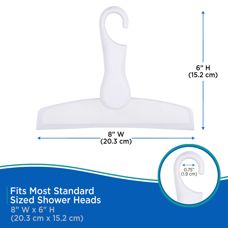 Kenney Easy Hang Shower Squeegee, White