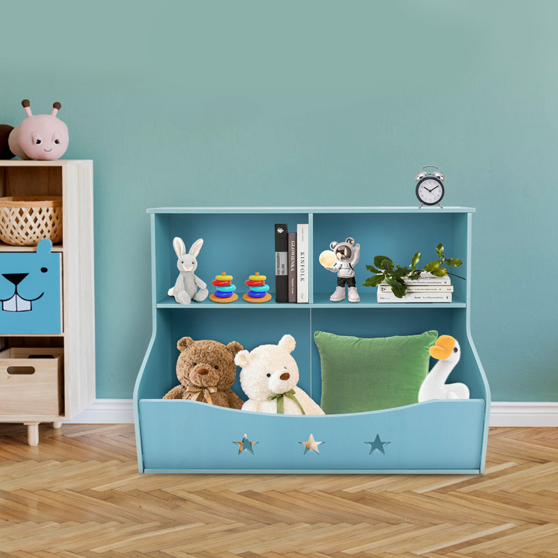 Joric Bookcase, Blue