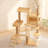 6 Tiers Cat Tree with Condons,Perch,Scratching Posts