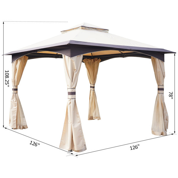 JUST1 Gazebo m 3x3