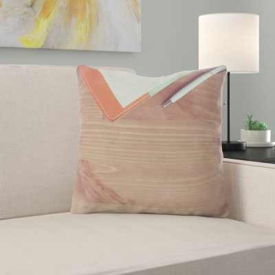 Coussin décoratif café