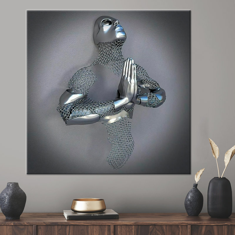 Print on Canvas, Does Not Apply, 40 cm H x 40 cm W, Framed Wrapped Canvas