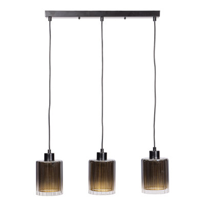 3 - Light Matte Black Pendant