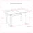 Transitional Extendable Dining Table in Veneer-892013542