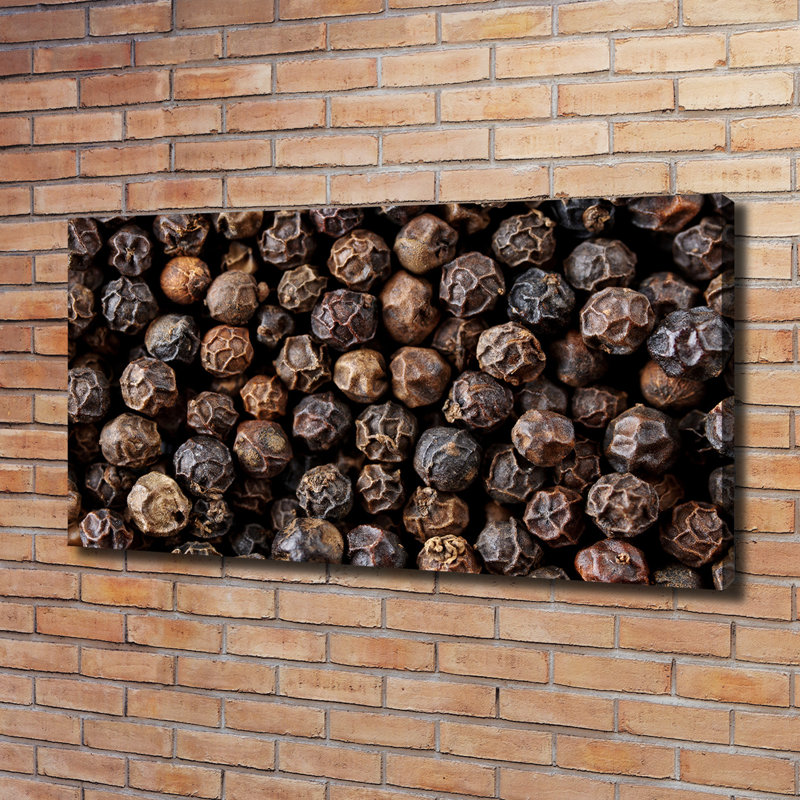 Grains Of Pepper - Wrapped Canvas Print