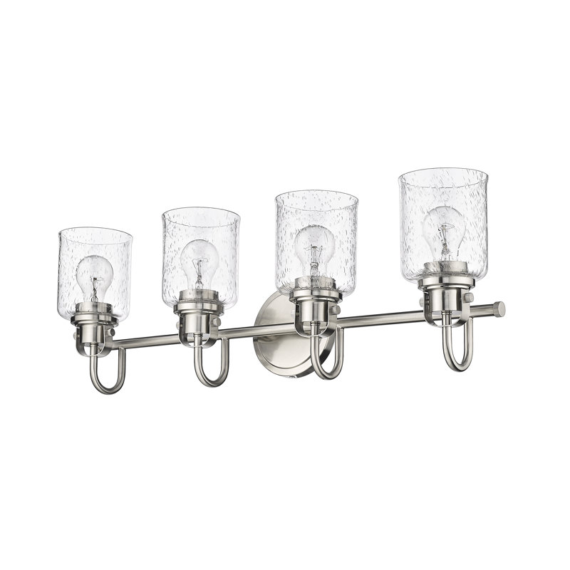 Tyringham 4 - Light Dimmable Vanity Light, Brushed Nickel