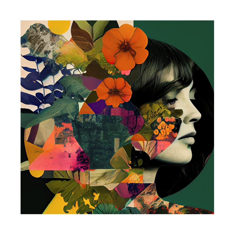 Art sur toile Sasha Second Escape, H 14 po x l 14 po