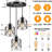 3 - Light Matte Black Pendant