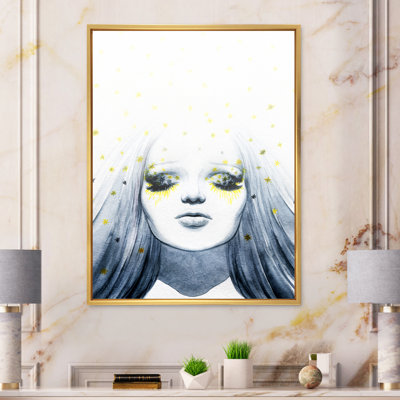 Glamour Quaintrelle - décoration murale glam sur toile