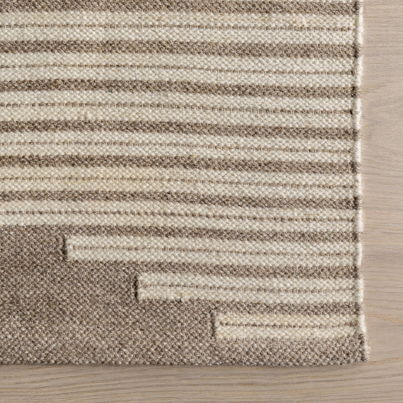 Tapis en mélange de laine Grove Southwestern, Tapis de couloir 2 pi 8 po x 8 pi