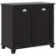 Armoire à linge double inclinable, armoire de rangement pour salle de bain avec panier à 2 compartiments, armoire de plancher moderne pour salle de bain-1672030007